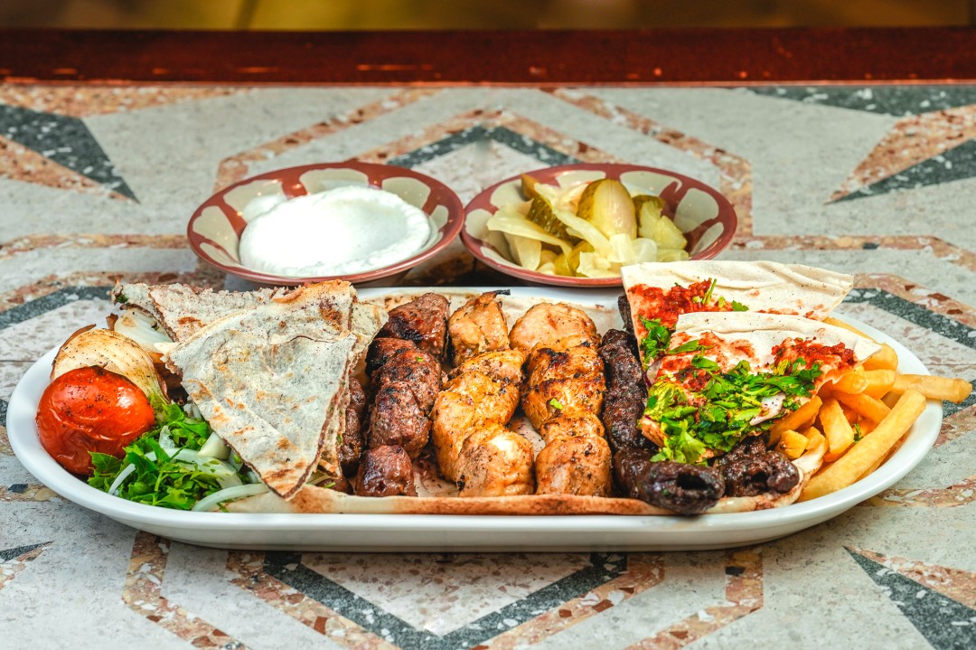 a libanoni konyha grill táljai