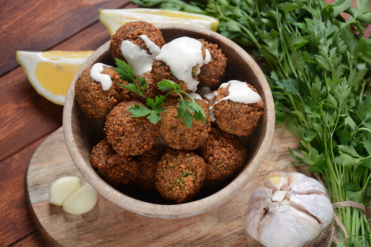 libanoni konyha ételei, falafel