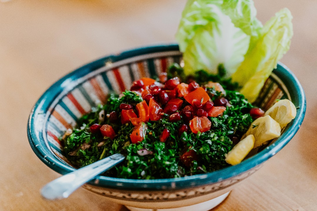 autentikus libanoni ételek, libanoni saláta